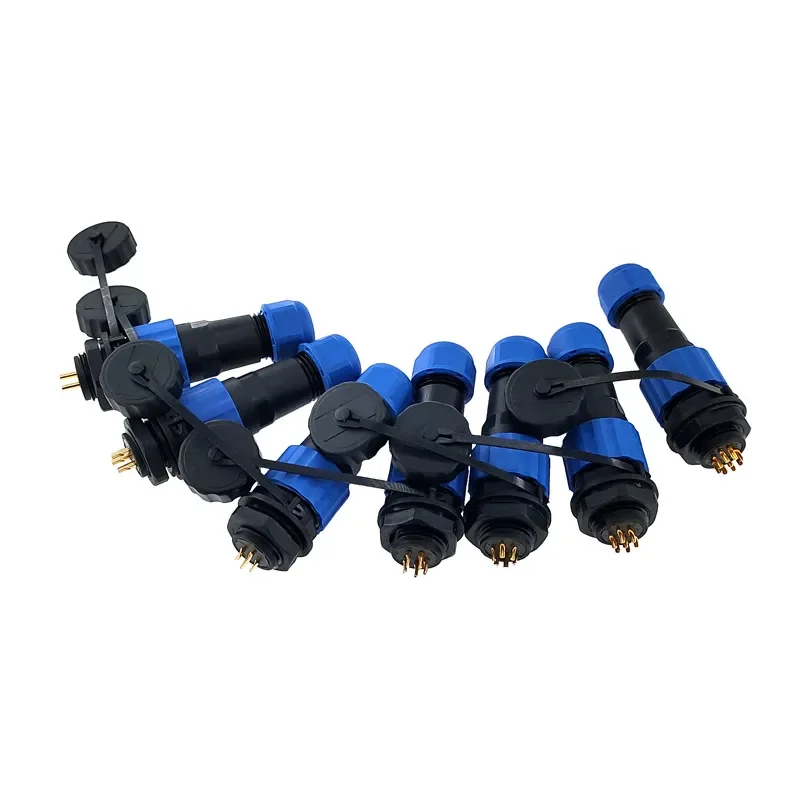 Waterproof IP68 Power Connector Set with Gold Pins 3 Waterproof IP68 Power Connector Set with Gold Pins - Image 3