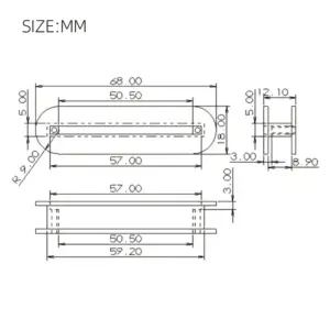 Black Humbucker Pickup Bobbin Set for Guitars 10 S170a03a8e98c44868d8393f89f11aa3bT