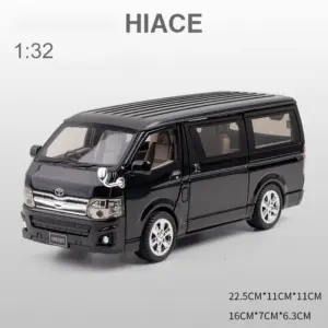 1:32 Scale Toyota HIACE Diecast Model 12 S171340afdebc48e099aeb278955b98f3p