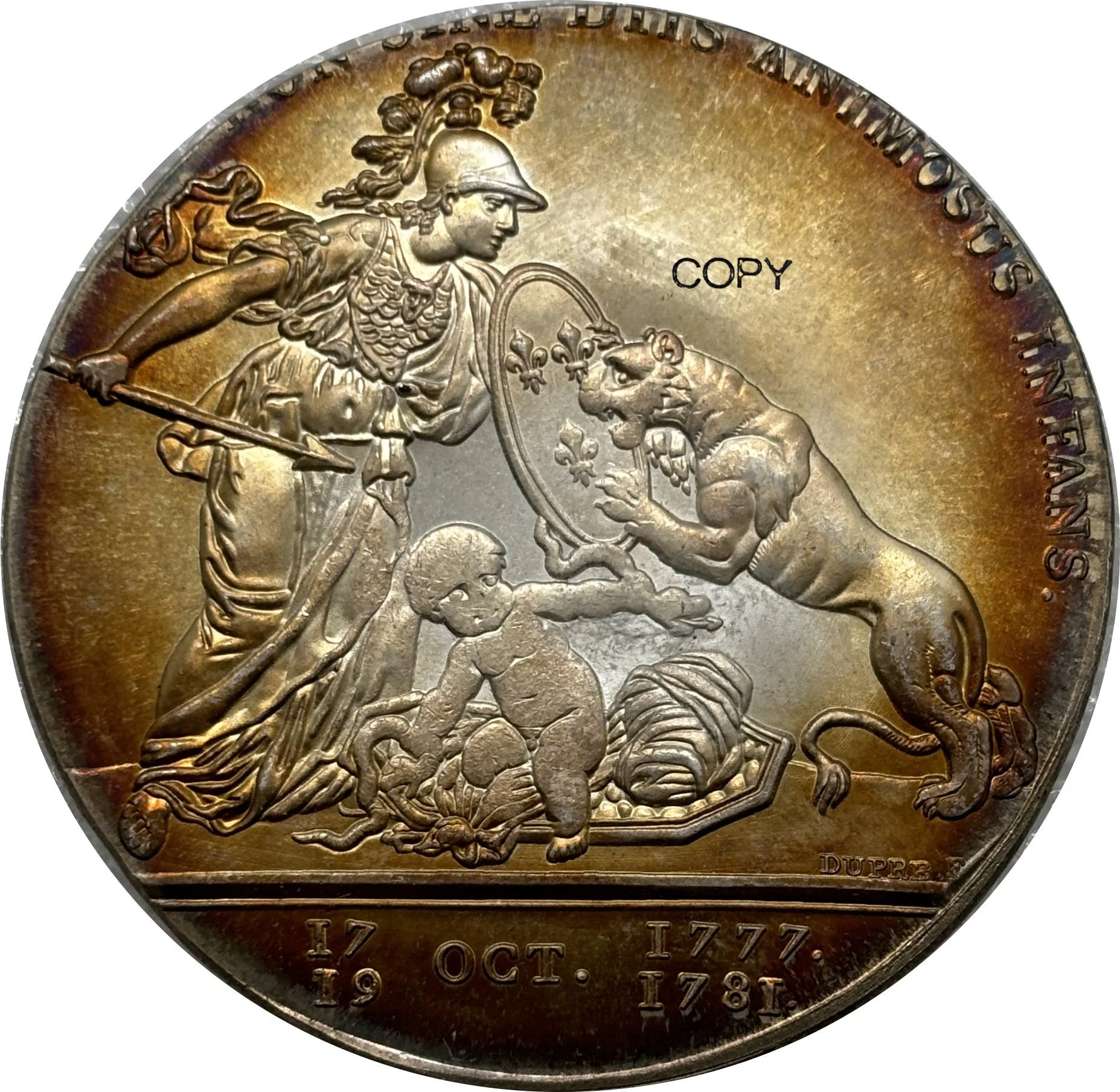 US 1776 Libertas Americana Medal Replica 2 US 1776 Libertas Americana Medal Replica - Image 2