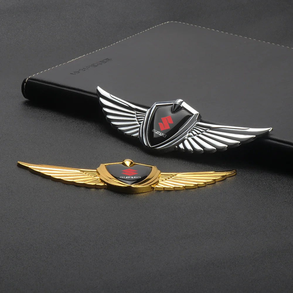 Suzuki 3D Metal Wings Emblem for Cars 4 Suzuki 3D Metal Wings Emblem for Cars - Image 4