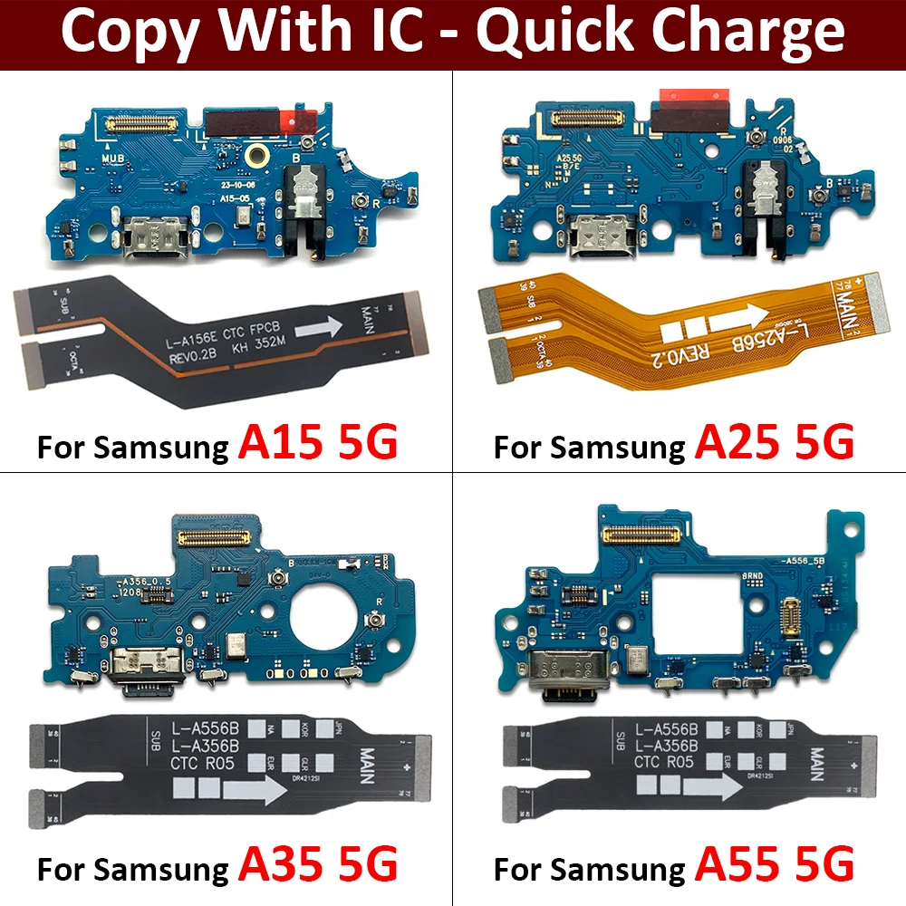 Samsung A05, A05s, A06 USB Charging Port Board 2 Samsung A05, A05s, A06 USB Charging Port Board - Image 2
