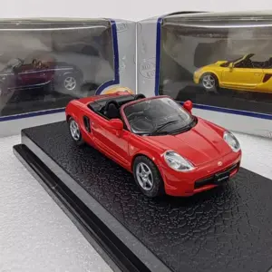 Yellow MR2 Convertible Diecast Model 1/43 Scale 11 S173ec8f54ac3418cbdb0033d9f3087caS