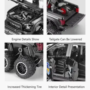 Rugged Police Off-Road Diecast Model 12 S175f7de7b98a4463a8e11f66cbb05899P