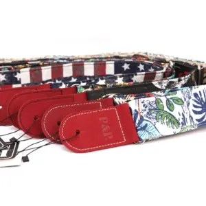 Vibrant Floral and Skull Guitar Strap 11 S1769c1b349364f80be49b1df7fe01d0fv