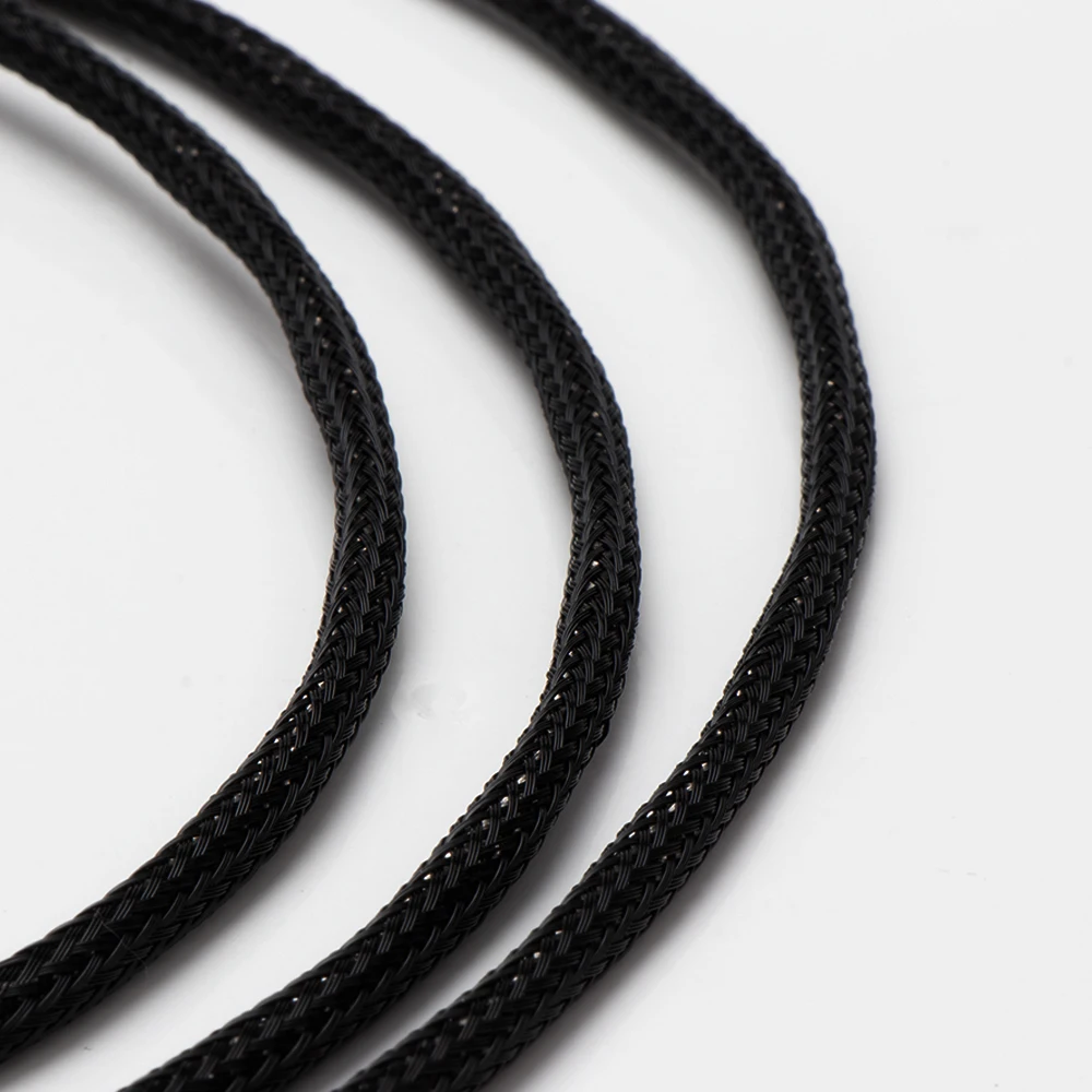 Premium Black Braided Audio Ground Wire 18 AWG 5 Premium Black Braided Audio Ground Wire 18 AWG - Image 5