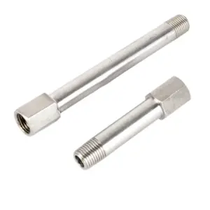 304 Stainless Steel Pipe Connector 1/8" to 3/8" BSP 7 S17aa87bbcaa7418b8a6f935929a5b680x 1