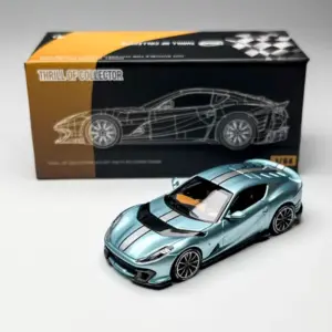 1/64 Alloy Sports Car Model in Cyan 11 S17c729174d334c61845329acf966dba7j