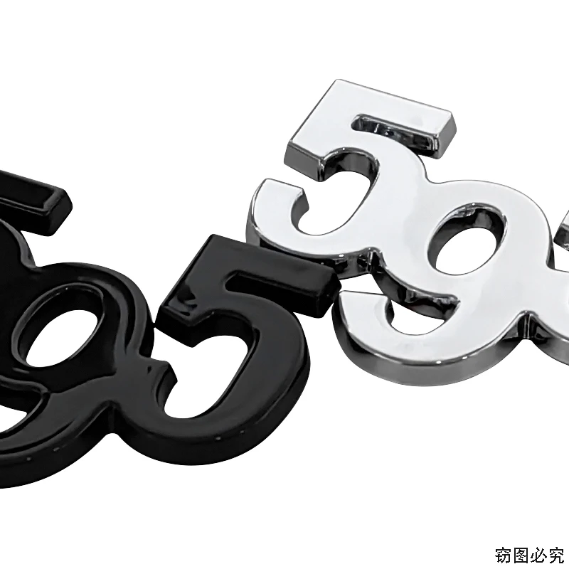 595 Logo Car Badge for Customization 3 595 Logo Car Badge for Customization - Image 3