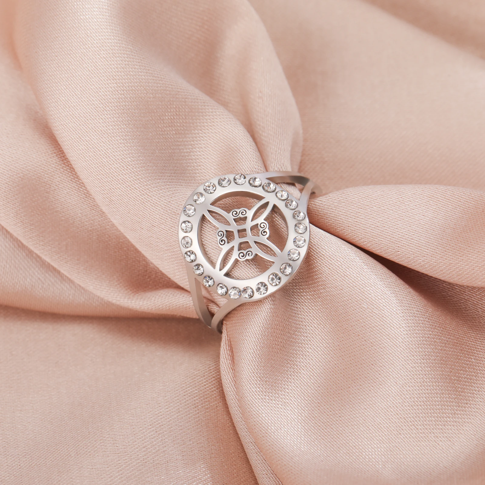 Elegant Adjustable Witch Knot Ring 5 Elegant Adjustable Witch Knot Ring - Image 5