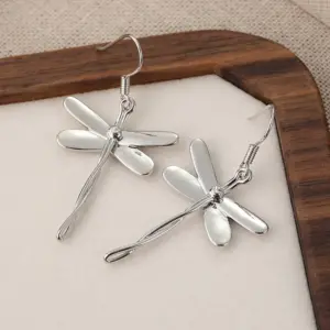 Vintage Silver Dragonfly Earrings for Women 9 S17ed30004dde41cd99dbcd670849817ba