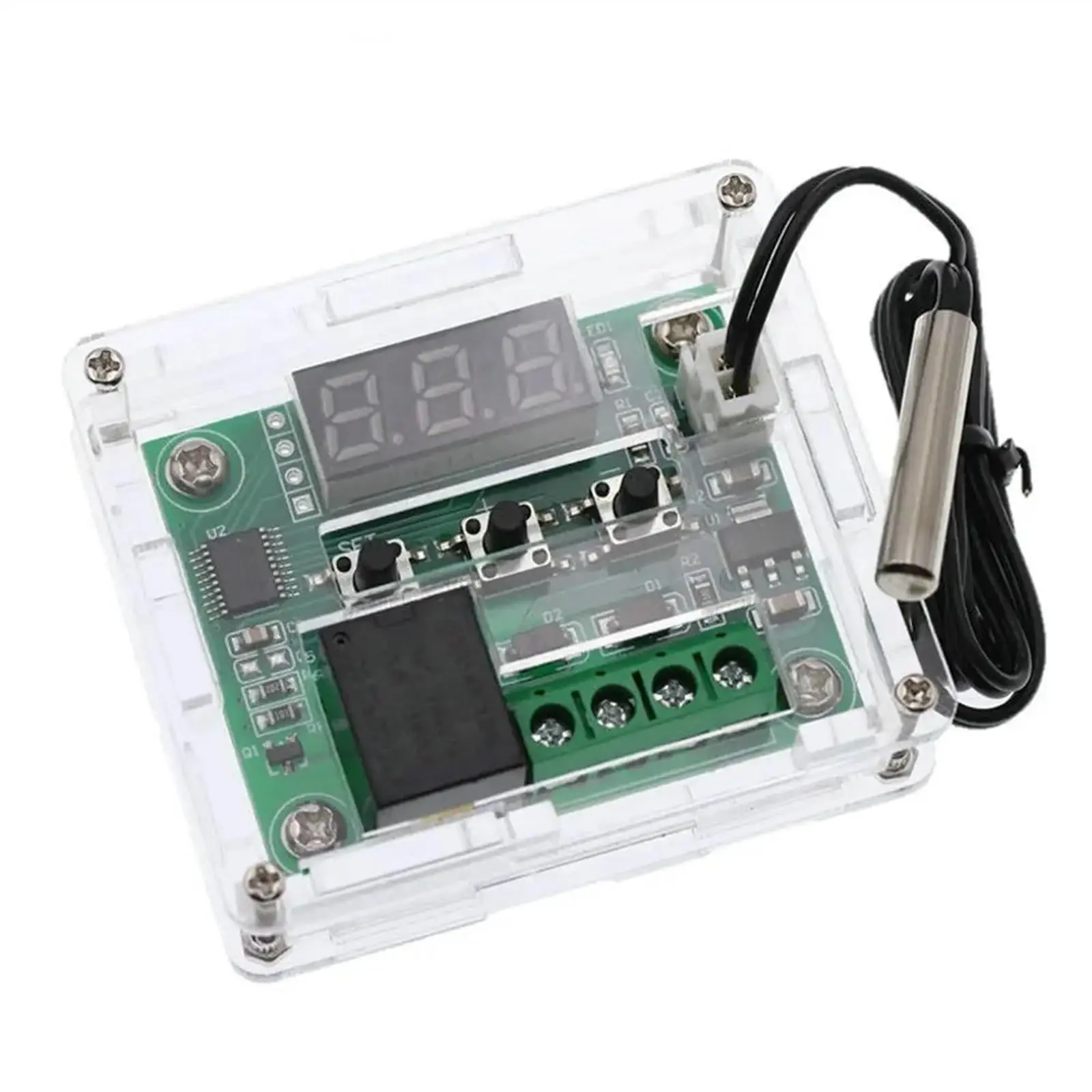 W1209 Digital Temperature Controller 12V 10A 6 W1209 Digital Temperature Controller 12V 10A - Image 6