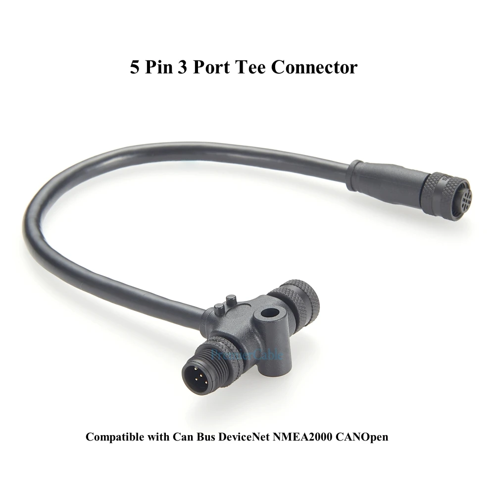 Marine NMEA2000 T Connector, 0.3m/0.5m 2 Marine NMEA2000 T Connector, 0.3m/0.5m - Image 2
