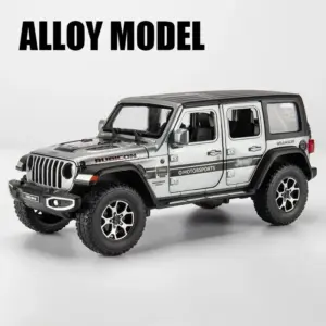 Vibrant 1:22 Scale Jeep Rubicon Diecast Model 16 S181fd305ab5c4c63aaf87ecda6bd487c9