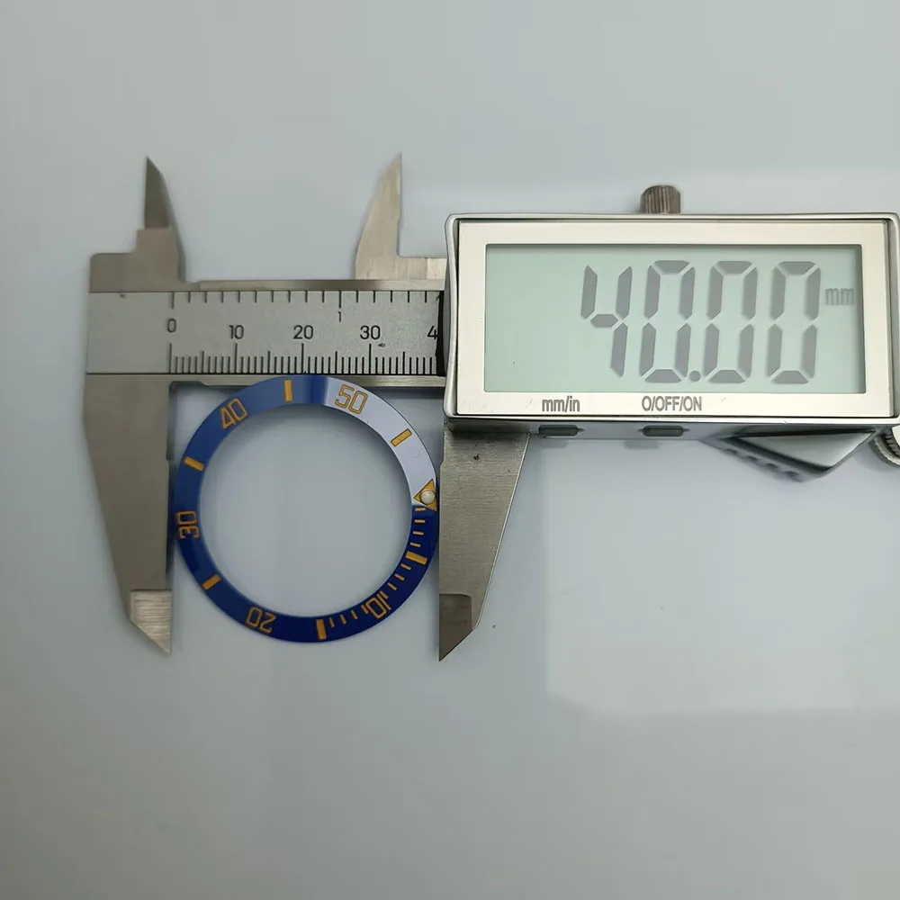 Black Ceramic Diver's Watch Bezel Insert 40mm 5 Black Ceramic Diver's Watch Bezel Insert 40mm - Image 5