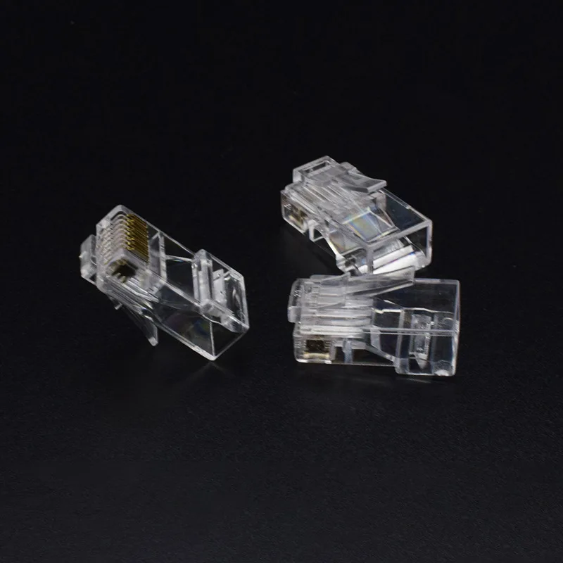 Transparent RJ45 Network Connector Modules (20/50/100 pcs) 6 Transparent RJ45 Network Connector Modules (20/50/100 pcs) - Image 6