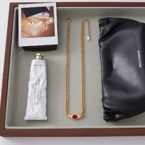 Vintage Stainless Steel Moon Pendant Necklace 14 S183d1a9247354eb68e8d4fb0865ee332R