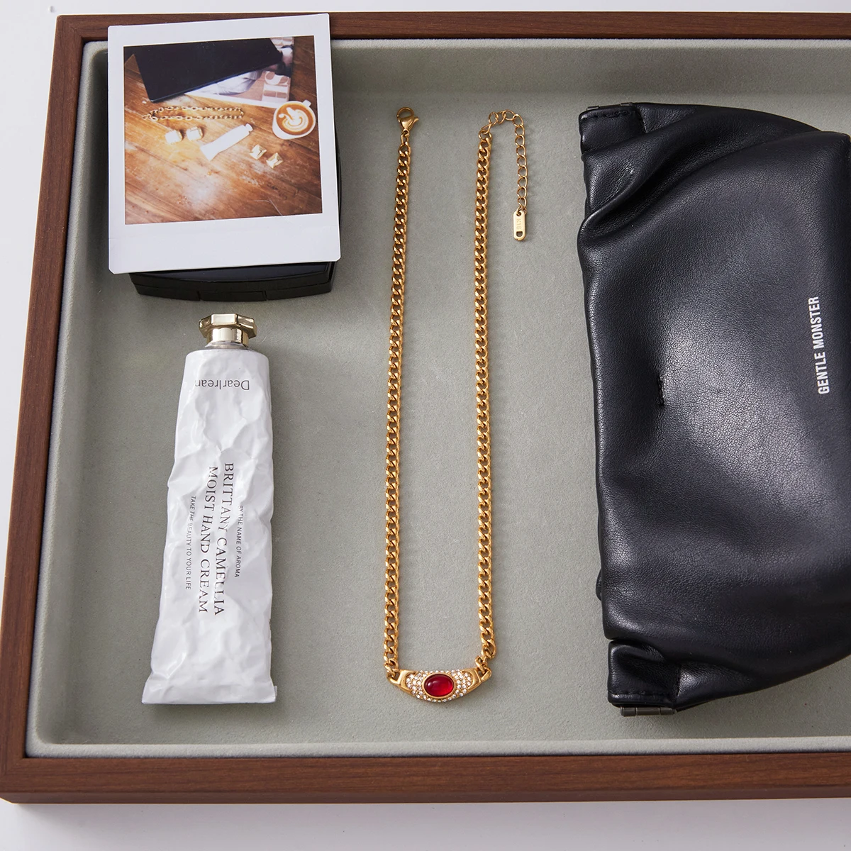 Vintage Stainless Steel Moon Pendant Necklace 6 Vintage Stainless Steel Moon Pendant Necklace - Image 6