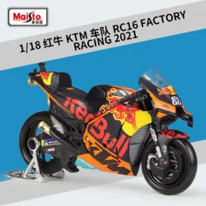 KTM 33 1:18 Diecast Racing Motorcycle Model 11 S18431cdbf65a4a70a78db5b6c93d6745a
