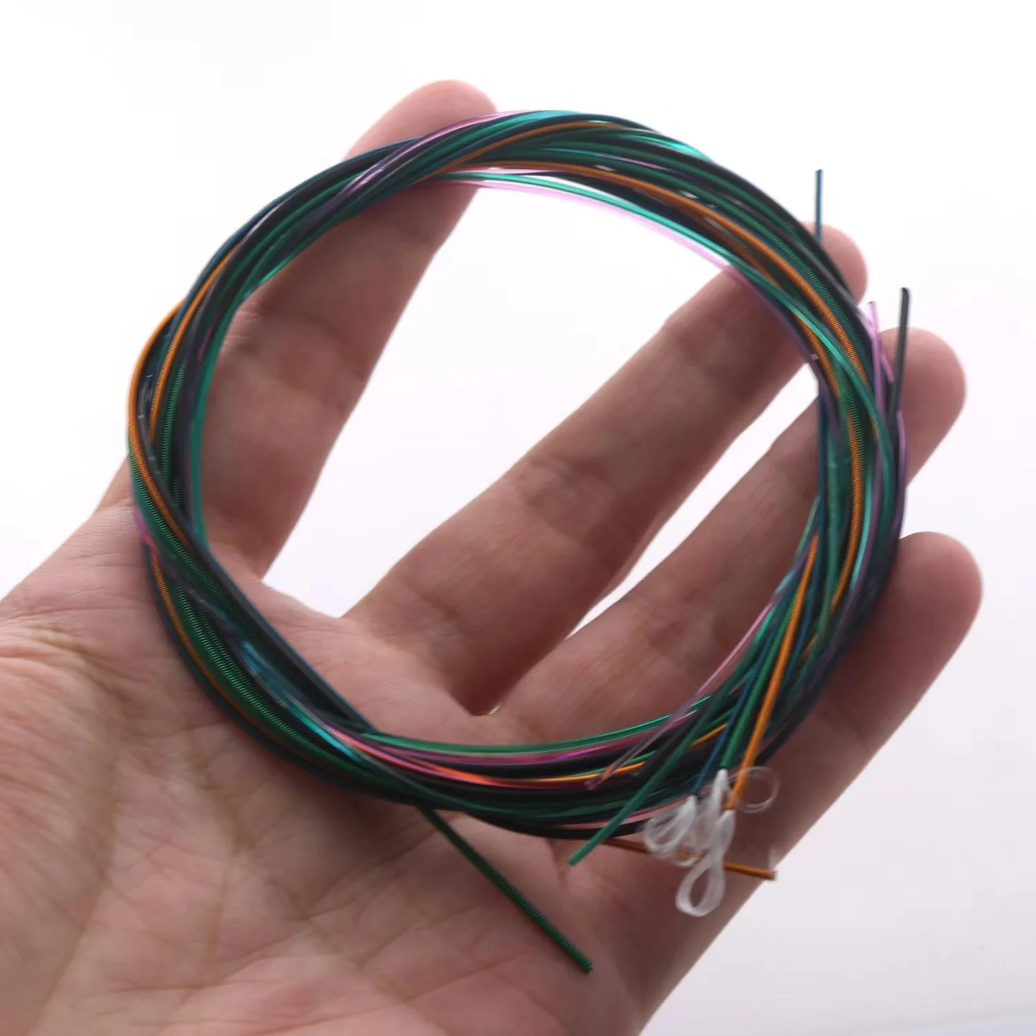 Vibrant Rainbow Acoustic Guitar Strings Set 6 Vibrant Rainbow Acoustic Guitar Strings Set - Image 6