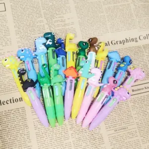 Colorful Dinosaur Mini Ballpoint Pen Set 10 S1889d7db6dab4a3e8be7c243f7efc11eo