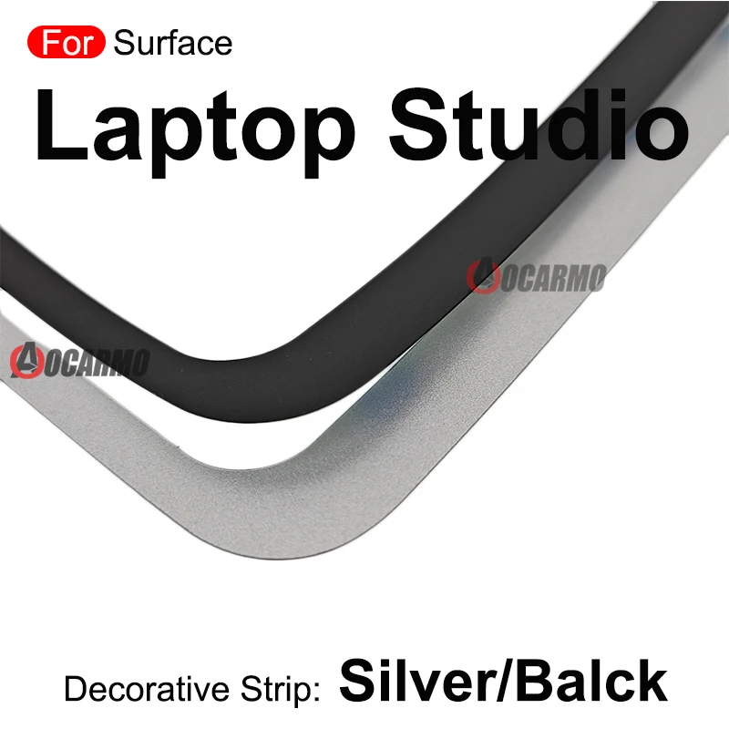 Surface Laptop Studio Decorative U-Shaped Strip in Black or Silver 5 Surface Laptop Studio Decorative U-Shaped Strip in Black or Silver - Image 5