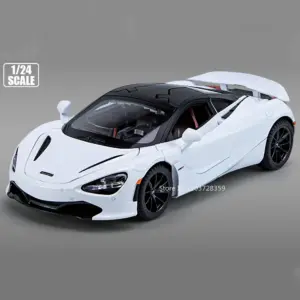 1:24 Scale P1 Sports Car Model with Lights 17 S18b89ea6b3864907bb3bdc0bc5e625c6g