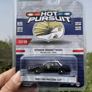 1990 Ford Mustang SSP Police Car Diecast Model 7 S18bd8129a3c6464b937ed5e925616ded7