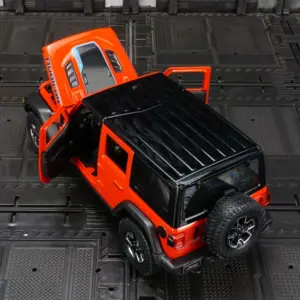 Red 1:24 Jeep Wrangler Rubicon Diecast Model 11 S18d32bfae09b493da5cf0c604ea8db13w