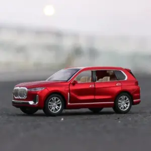 Red BMW X7 1:32 Diecast Model with Lights 13 S18d341d0de82492586c9ff1b13843cfdW