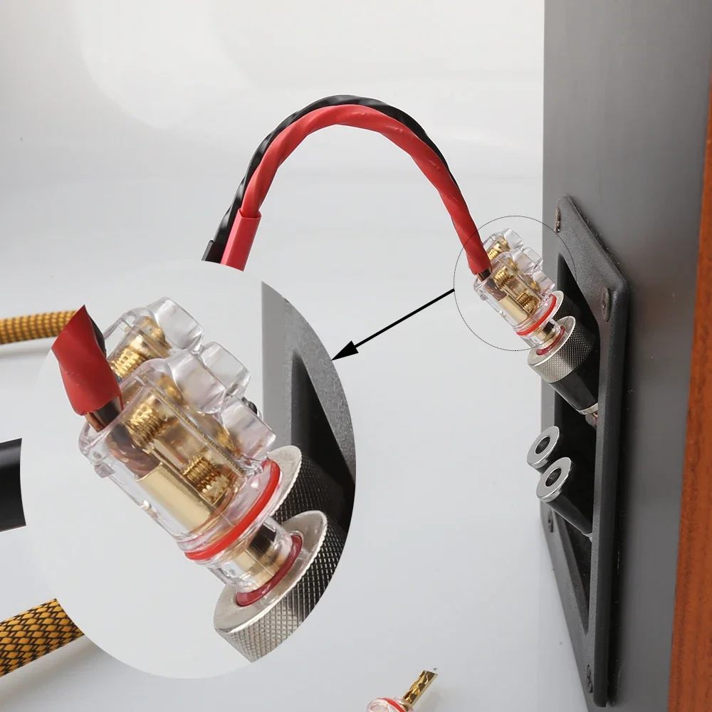 Gold-Plated BFA Banana Plugs for Speakers 6 Gold-Plated BFA Banana Plugs for Speakers - Image 6