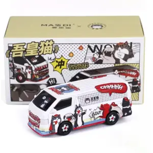 2010 Toyota Hiace Diecast Model 1:64 Scale 17 S18d8bfb6adfd4ae28212fbefe6a5f222f
