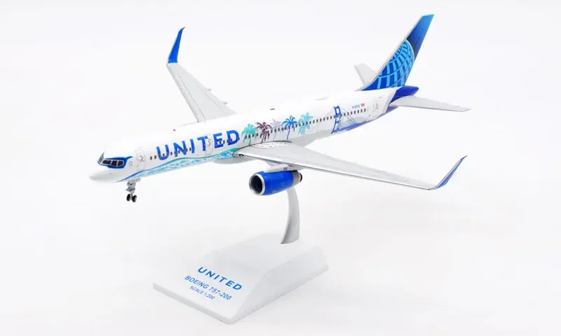 United Airlines Boeing B757-200 Diecast Model 1:200 6 United Airlines Boeing B757-200 Diecast Model 1:200 - Image 6