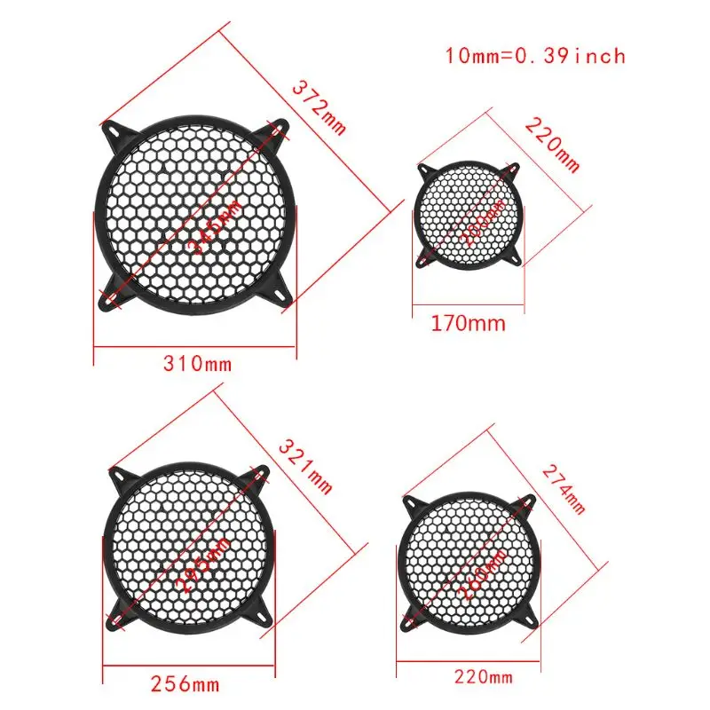 Durable Subwoofer Grill in Four Sizes 6 Durable Subwoofer Grill in Four Sizes - Image 6