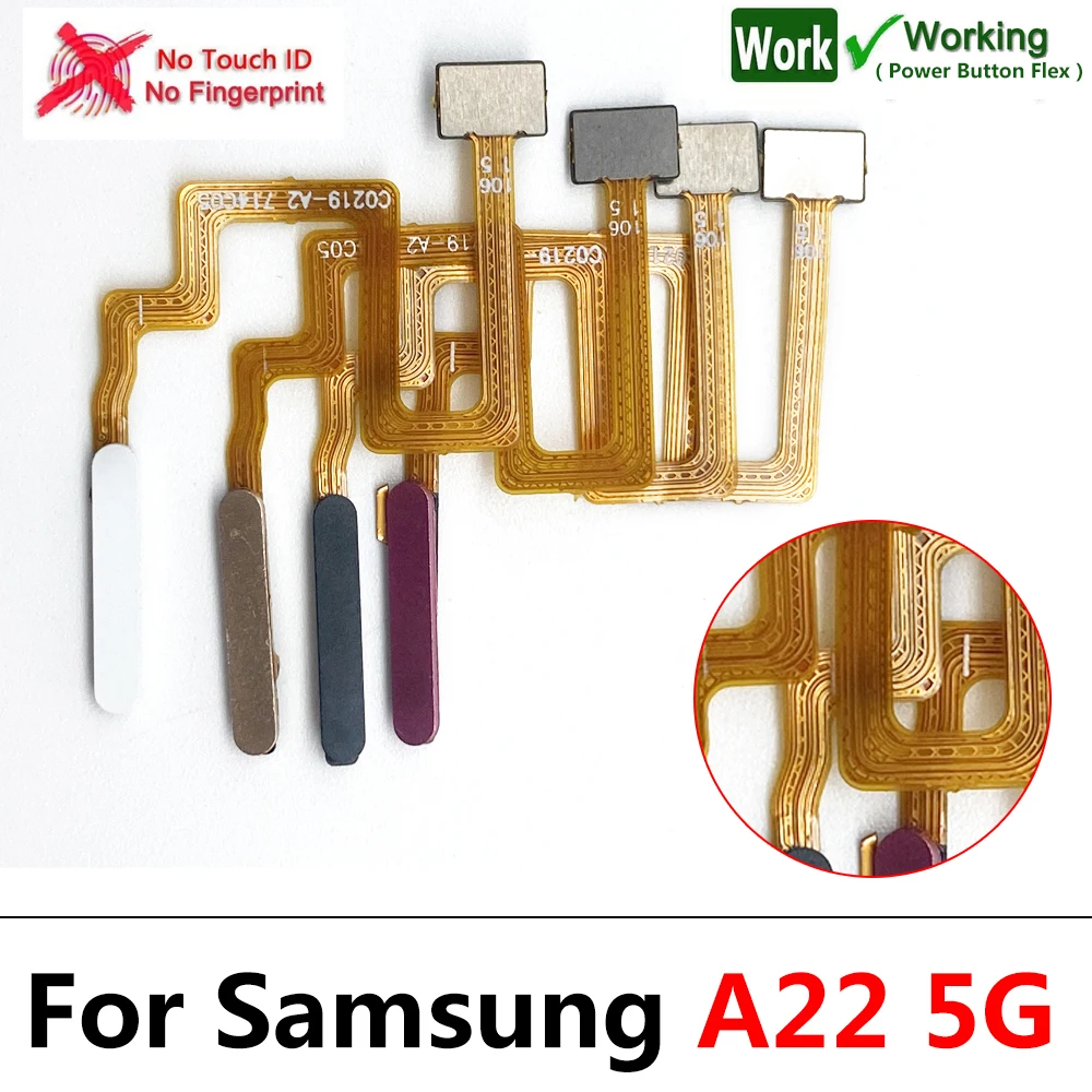 Samsung Flex Cable Set for A12, A22, A32 3 Samsung Flex Cable Set for A12, A22, A32 - Image 3