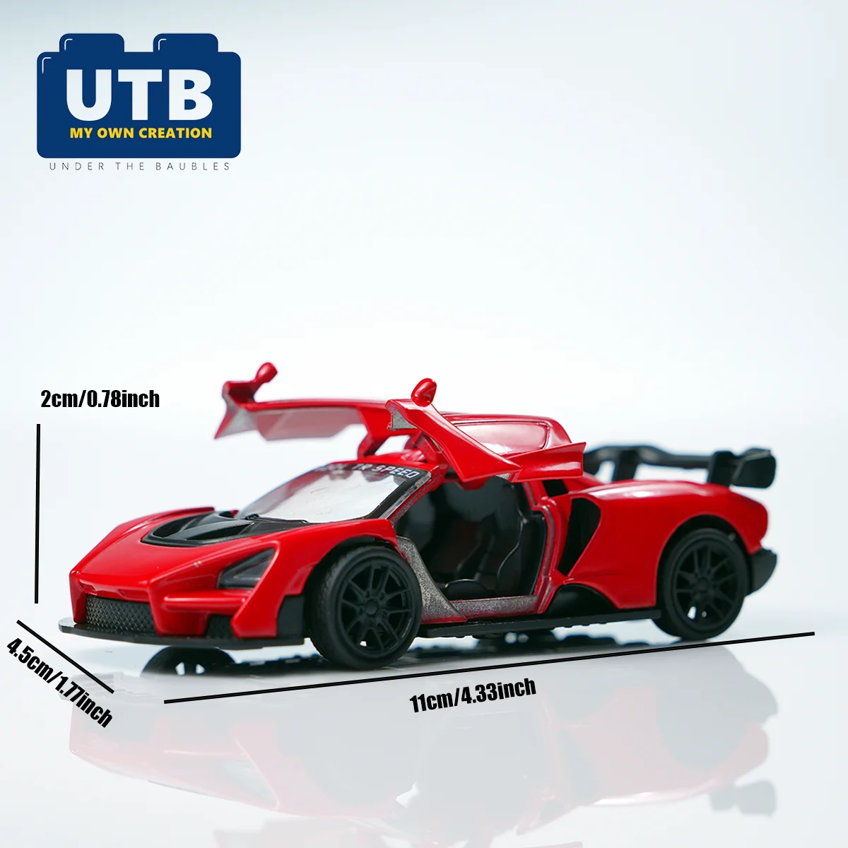 Red 1:43 Die-Cast Racing Car Model 6 Red 1:43 Die-Cast Racing Car Model - Image 6