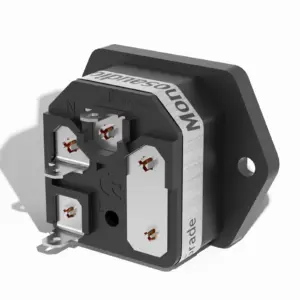 IEC C14 Socket IF76G/R with Pure Copper Contacts 10 S19367987667d4574b30c000b7f56391dQ