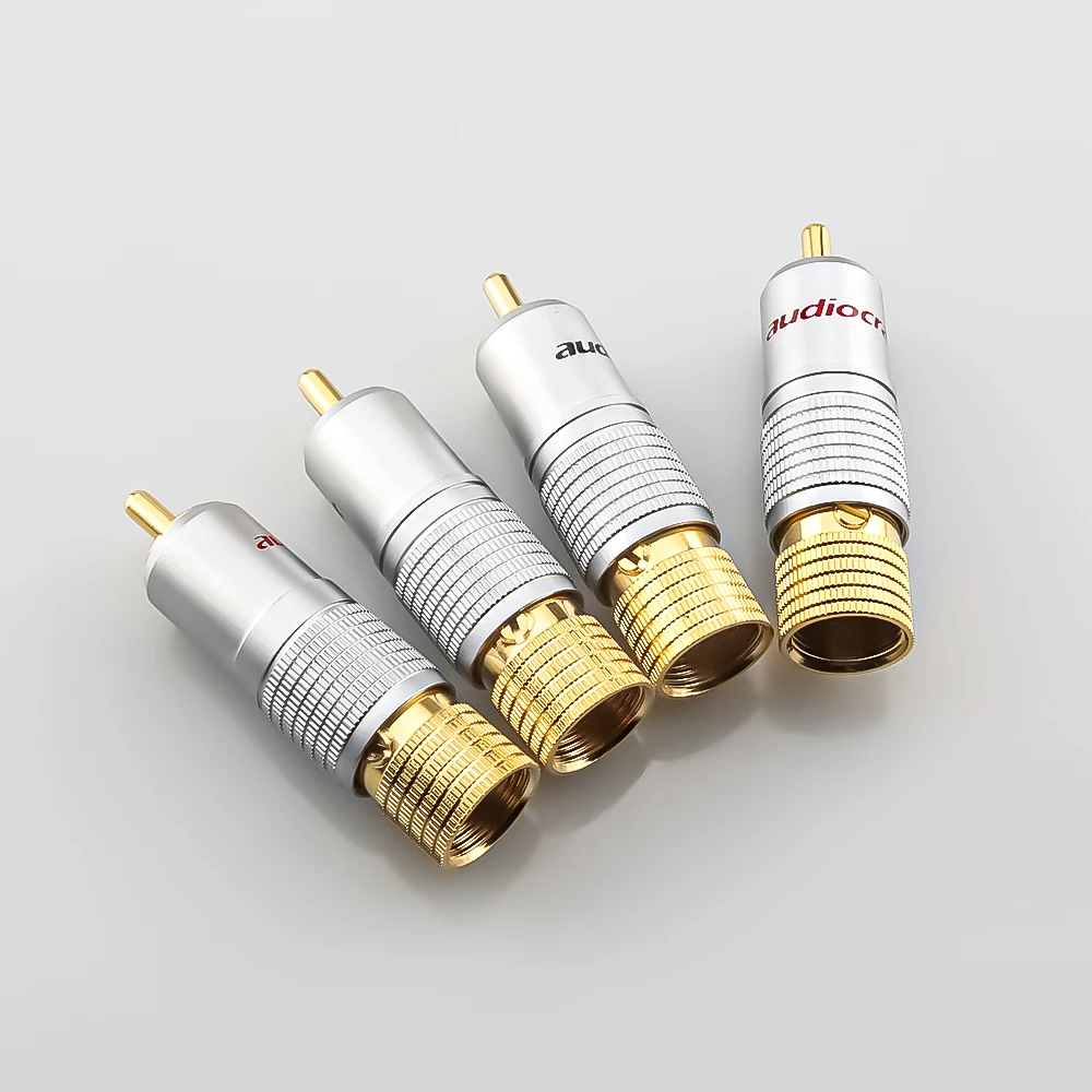 Premium RCA Male Connectors Set for Audio Systems 5 Premium RCA Male Connectors Set for Audio Systems - Image 5