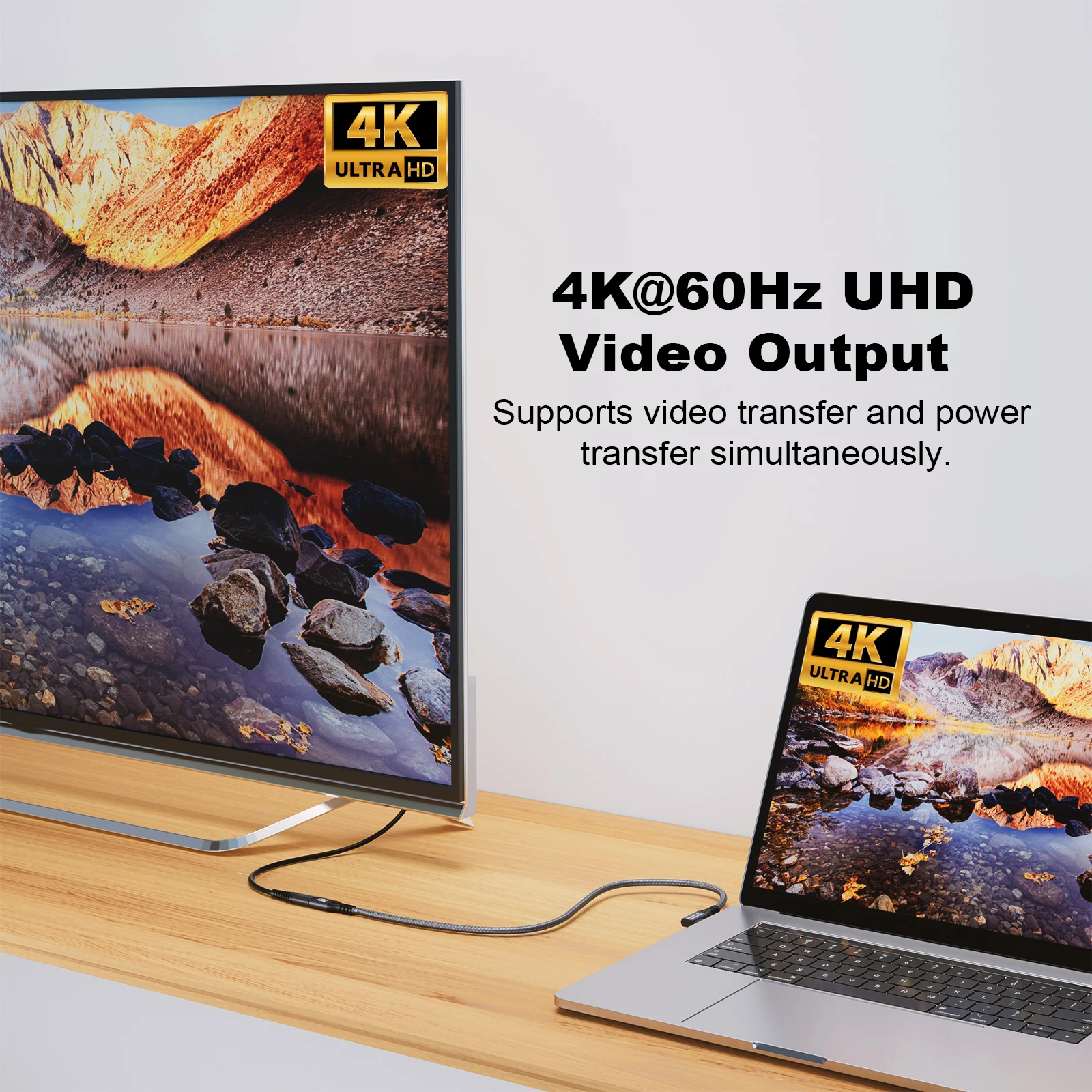 USB-C 3.2 Gen 2 Extension Cable 20Gbps 4K60Hz 240W 5 USB-C 3.2 Gen 2 Extension Cable 20Gbps 4K60Hz 240W - Image 5