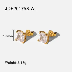 Stainless Steel Water Drop Earrings JDE0105014 16 S1945fe0486b749f49824a8191263268cE