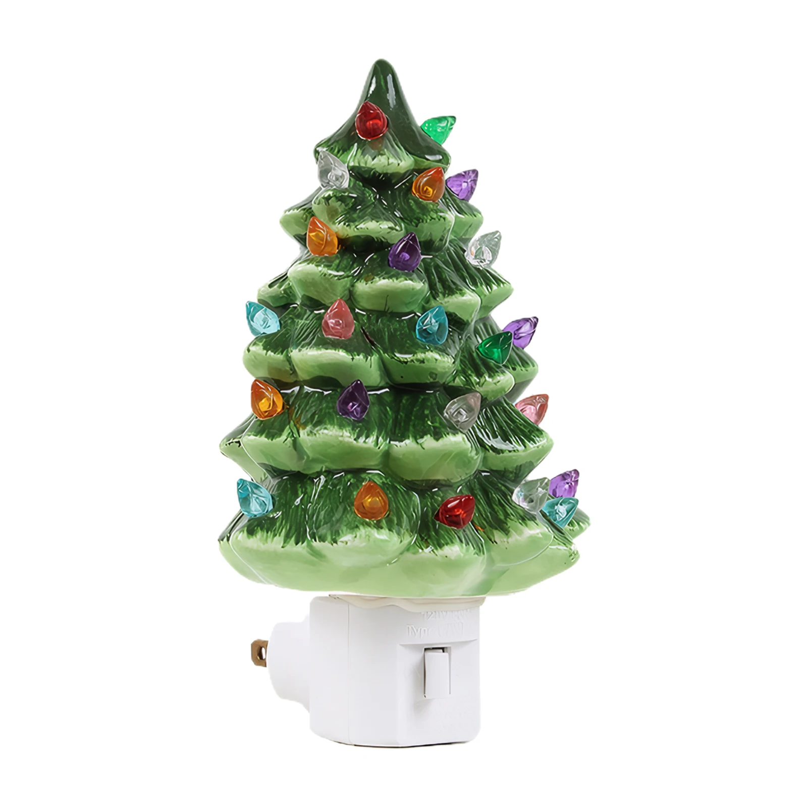 Christmas Tree Wall Plug Lamp 7 Christmas Tree Wall Plug Lamp - Image 7