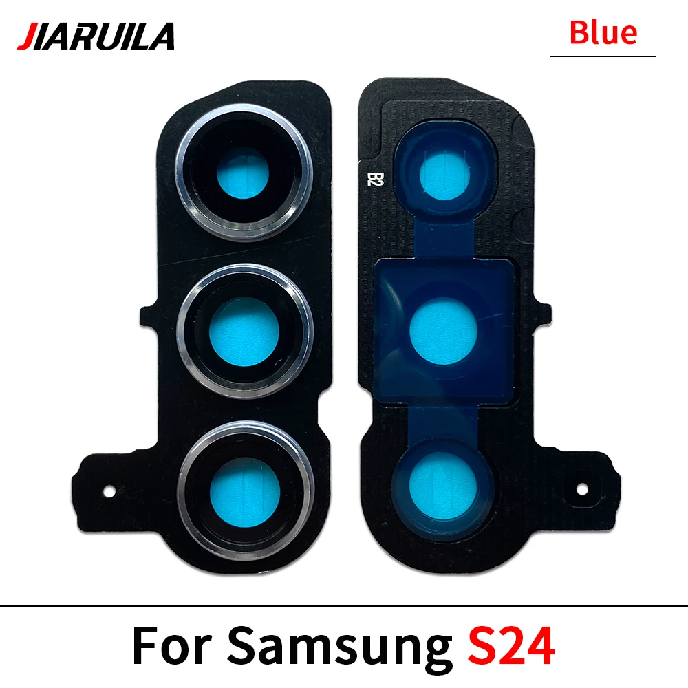 Samsung S24 Series Camera Lens Cover with Frame 2 Samsung S24 Series Camera Lens Cover with Frame - Image 2