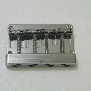 Chrome Vintage Bass Bridge for 4-String Guitars 7 S19a003c975cd42c28520a595ed2a4cecg