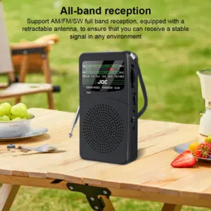 Black Portable Radio with Flashlight 9 S19a7edccea554063aa840aa52dcb80b0I