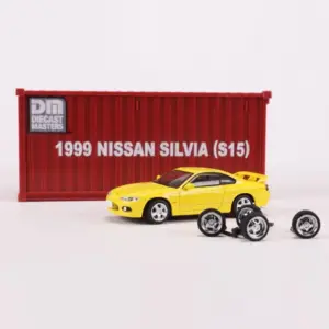 1/64 Scale Nissan Silvia Model Set with Containers 17 S19cd6d84f1cd4438bc4bed5e343c632fQ