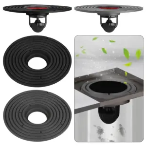 Black Bathroom Drain Core 138mm with Sealing Features 11 S19db52a5188f4b8780bf64a815ede45dm