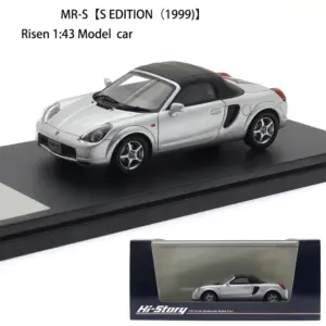 Highly Detailed Silver Toyota MR-S S Edition Model