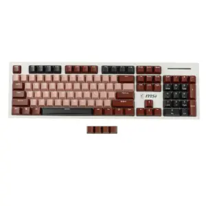 YMDK Red Samurai 108-Key PBT Keycap Set 11 S19f2c07914c34743a75861dc33ed4e64G