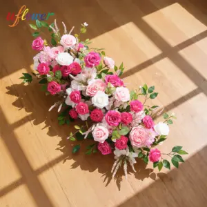 Artificial Rose Floral Row for Decor 12 S1a0705e83a4547088c46aa80a61b67d31