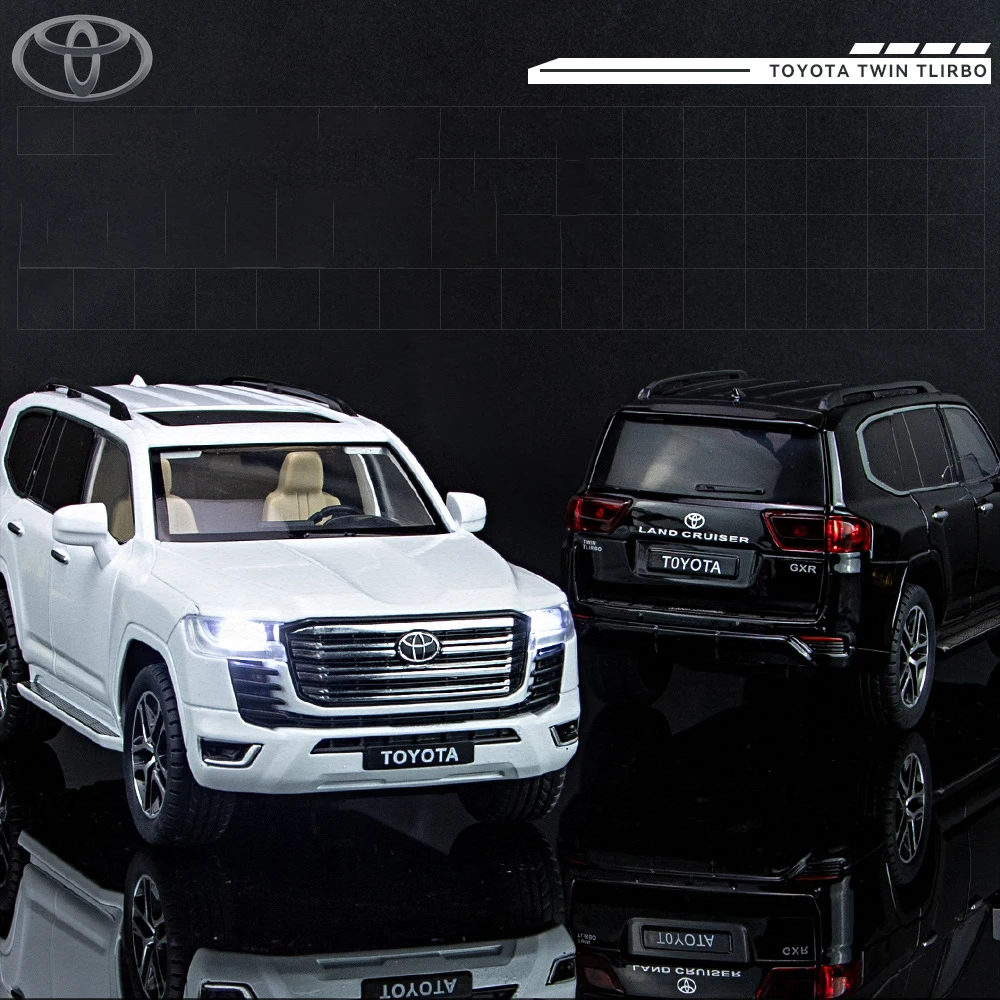 1:24 Scale Toyota Land Cruiser Prado Diecast Model 3 1:24 Scale Toyota Land Cruiser Prado Diecast Model - Image 3